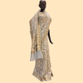 Grey Chanderi Benarasi