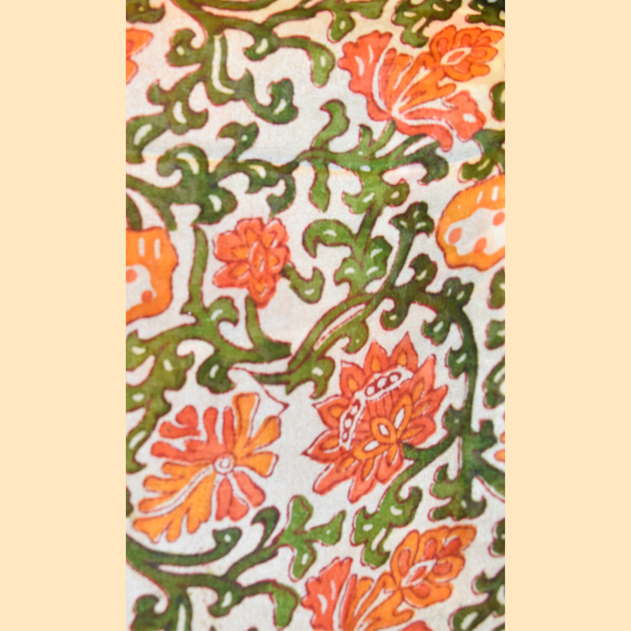Floral Printed Chiffon Benarasi
