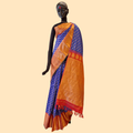 Blue Gadwal Saree