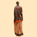 Printed Tussar Saree with Geometric Designs