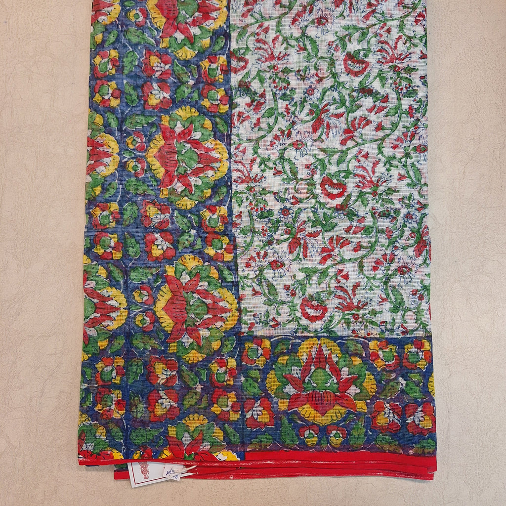 Floral Kota Saree
