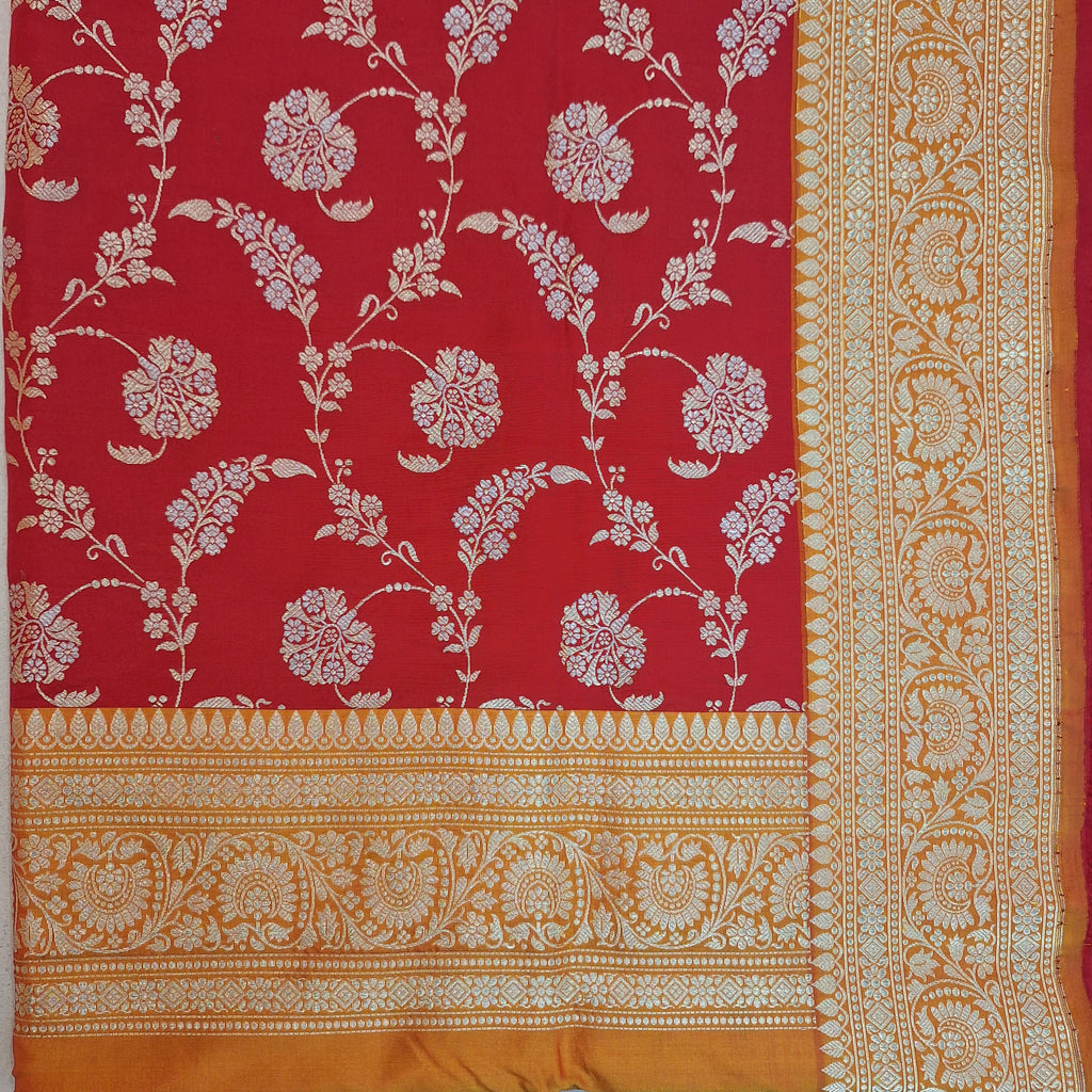 Red Katan Benarasi